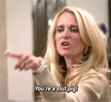 real housewives slut pig GIF by RealityTVGIFs